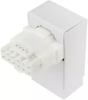 Kolink Core Pro 12V-2" 90 laipsnių adapteris – 1 tipo – Baltas