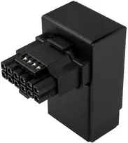 Kolink Core Pro 12V-2×6 90 Degree Adapteris – Type 1, juodos spalvos