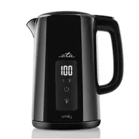 ETA Virdulys | Emily ETA459590000 | Electric | 2200 W | 1.5 L | Nerūdijantis plienas | 360° rotational base | Juodas