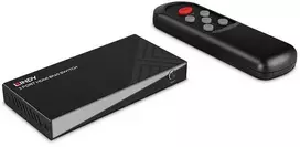 HDMI Jungiklis - LINDY 3 Prievadų HDMI 8K60 Jungiklis 8K60 7680x4320 HDMI 2.1 Nuotolinio Valdymo Pultas