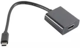 S-Conn 14-05005, USB C tipo, HDMI A tipo (standartinis), kištukas, lizdas, tiesus, tiesus