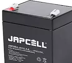 Japcell AGM akumuliatorius 12V - JC12-4.5, 4.5Ah 4.8 mm gnybtai švino rūgšties akumuliatorius