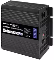 Akumuliatorius Qoltec 51957 išmanusis Monolith įkroviklis LiFePO4 AGM GEL SLA akumuliatoriams | 50A | 12V