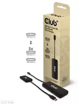 Club 3D Club3D šakotuvas 1xUSB-C ir 4xUSB-C, 10Gbps prievadas, PD 3.0