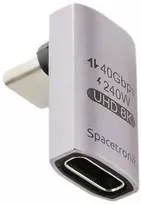 Spacetronik Adapteris USB-C ir USB-C USB4 8K 90st SPU-A21