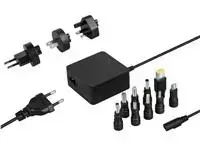 AVACOM QUICKTIP 45W - UNIVERSALUS ADAPTERIS NEŠINIŲ kompiuteriams + 9 JUNGTYS
