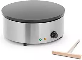 Vaflinė Royal Catering Apvali blynų kepimo mašina, dengta teflonu, skersmuo 40 cm