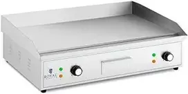 Royal Catering Elektrinis grilius płyta grilio gładka 727 x 420 mm 4400 W