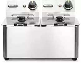 Maitinimo Gruzdintuvė virtuvės linija 6kW 230V 2 x 4L - Hendi 205846