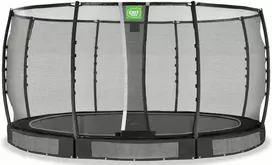 Įleidžiamas batutas EXIT Allure Premium ø427 cm, juodas