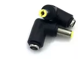 Oem Kampinis nuolatinės srovės adapteris 5.5x2.1 lizdas iki 5.5x2.5 kištuko -