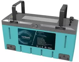 TOPBAND T-Premium R-T12200B 12.8V 200Ah IP67 Lithium Ion gilaus iškrovimo akumuliatorius su pašildymu