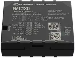 FMC130 4G TELTONIKA GPS SEKLYS, SIM kortelė: Nepridėti, Serveris : Serveris (metinis mokestis) +12 Eur