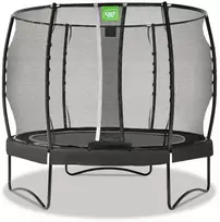 Batutas EXIT Allure Premium ø305 cm su apsauginiu tinklu, juodas