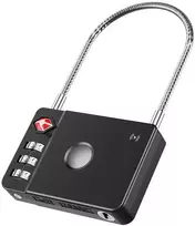 MiLi GPS Bluetooth MiLock Tracker HD-P16-L (tik Apple) bagažo užraktas juodos spalvos