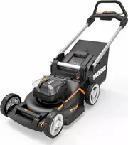 Worx Akumuliatorinė vejapjovė WG748E, 2x20V, 2x4 Ah
