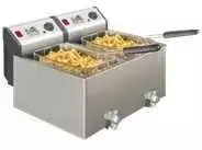 FRITEL Profi 4920 2x8L/2x3300W dviguba aliejaus gruzdintuvė