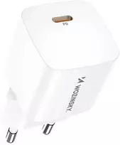 Wozinsky CMWCS USB-C PD 20W laidinis įkroviklis – baltos spalvos