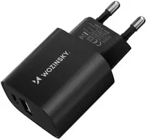 Įkroviklis Wozinsky (WGWCB) (1xUSB-C;1xUSB 3A 20W) juodas
