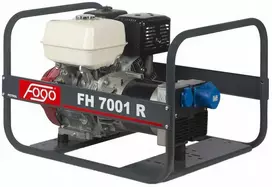 FOGO NEŠIOJAMASIS GENERATORIUS FH 7001 R 5.6KW/230V, ĮTAMPOS STABILIZATORIUS, HONDA VARIKLIS benzininis