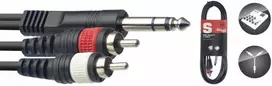 Audio kabelis Stagg SYC2/PS2CM E, 2 m