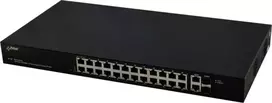 Šakotuvas SWITCH POE PULSAR SF124 24+2 UPLINK/SFP POE+ GIGABIT