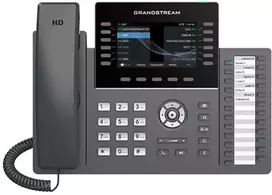 Grandstream Networks GRP2636 IP phone Juodas 12 lines LCD Wi-Fi