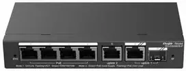 Šakotuvas Ruijie SWITCH POE RG-ES206GS-P 4 PRIEVADŲ REYEE