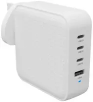 Targus Hyper - HyperJuice 100W USB-C GaN Travel Charger (3C+1A) - Baltas