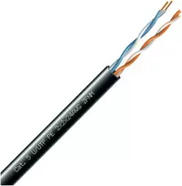 LAN tinklo kabelis ECG UTP 5e (lauko, PE, Fca, 305m, E)