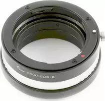 „Pixco“ adapteris / sumažinimas iš CANON EOS R [RF] į PENTAX K
