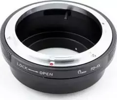Pixco adapteris FUJI / FUJIFILM X X-mount su CANON FD