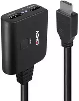 Lindy Adap Lindy 2 prievadų HDMI 4K60 skirstytuvas
