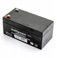 SSB Multipower MP3.4-12 12V 3,4Ah Vds AGM Akumuliatorius nereikalaujantis priežiūros