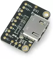 Green Cell DVI Breakout plokštė, adapteris su HDMI/DVI jungtimi, skirtas Raspberry Pi Pico, Adafruit 4984
