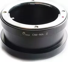 „Pixco“ adapterio sumažinimas, skirtas NIKON Z į OLYMPUS OM