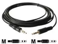 KRAMER C-A35M/A35M-10 3.5 mm stereo garso (kištukas - kištukas) kabelis 3 M