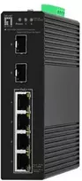 Šakotuvas Level One „LevelOne“ jungiklis „LevelOne IGS-2106P“ tinklo jungtys Valdomas L2 Gigabit Ethernet (10/100/1000) PoE palaikymas Juoda