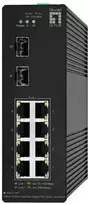 Šakotuvas Level One LevelOne jungiklis LevelOne IGS-2110P Tinklo nuorodos Tvarkomos L2 Gigabit Ethernet (10/100/1000) PoE palaikymas juodas