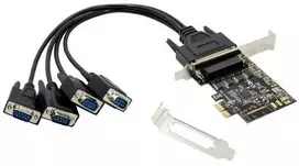 Conceptronic CONCEPTRONIC PCI Express Card 4-Port RS232 (DB9) Adapteris