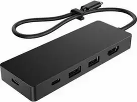 HP USB-C Travel Hub G3 90W – 2 x USB-C, 2 x USB 3.0, 1 x HDMI (iki 4K/60Hz), 1 metai