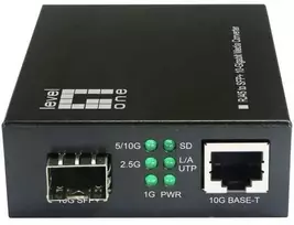 Level One LevelOne šviesolaidinis keitiklis LevelOne konverteris GVT-2051 10GBit>RJ45 į SFP+ sw