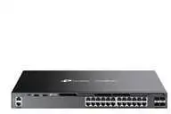 Šakotuvas TP-LINK SG6428X Omada 24-Port Gigabit sukraunamas L3 valdomas jungiklis su 4 10G lizdais | TP-LINK