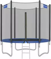 Songmics 244 cm juodai mėlynas batutas
