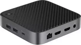Šakotuvas USB-C jungčių stotelė DELTACO, dviguba, 2x HDMI, USB-C/RJ45/SD/3.5, VESA / USBC-HDMI28 / 1902423