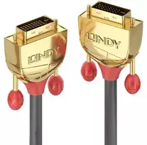 Lindy Vaizdo Laidas - 20m DVI-D Dual Link M/M 2560x1600 60Hz Auksu Padengtas