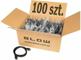 Blow HDMI-HDMI 4K prailginimo kabelis su jungtimi, 1,5 m, 100 vnt.