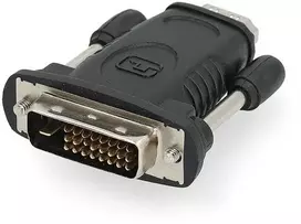 Adapteris AV Nedis CVGB34912BK zmieniacz płci / kabli HDMI Type A (Standard) DVI-D juoda, auksinė