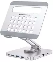 Carruzzo Conceptronic DONN26G multimedijos įrenginio vežimėlis / stovas Sidabras Planšetinis kompiuteris Multimedijos stovas