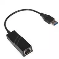 Adapteris USB PremiumCord USB-A - RJ-45 Juodas (kuethernet3)